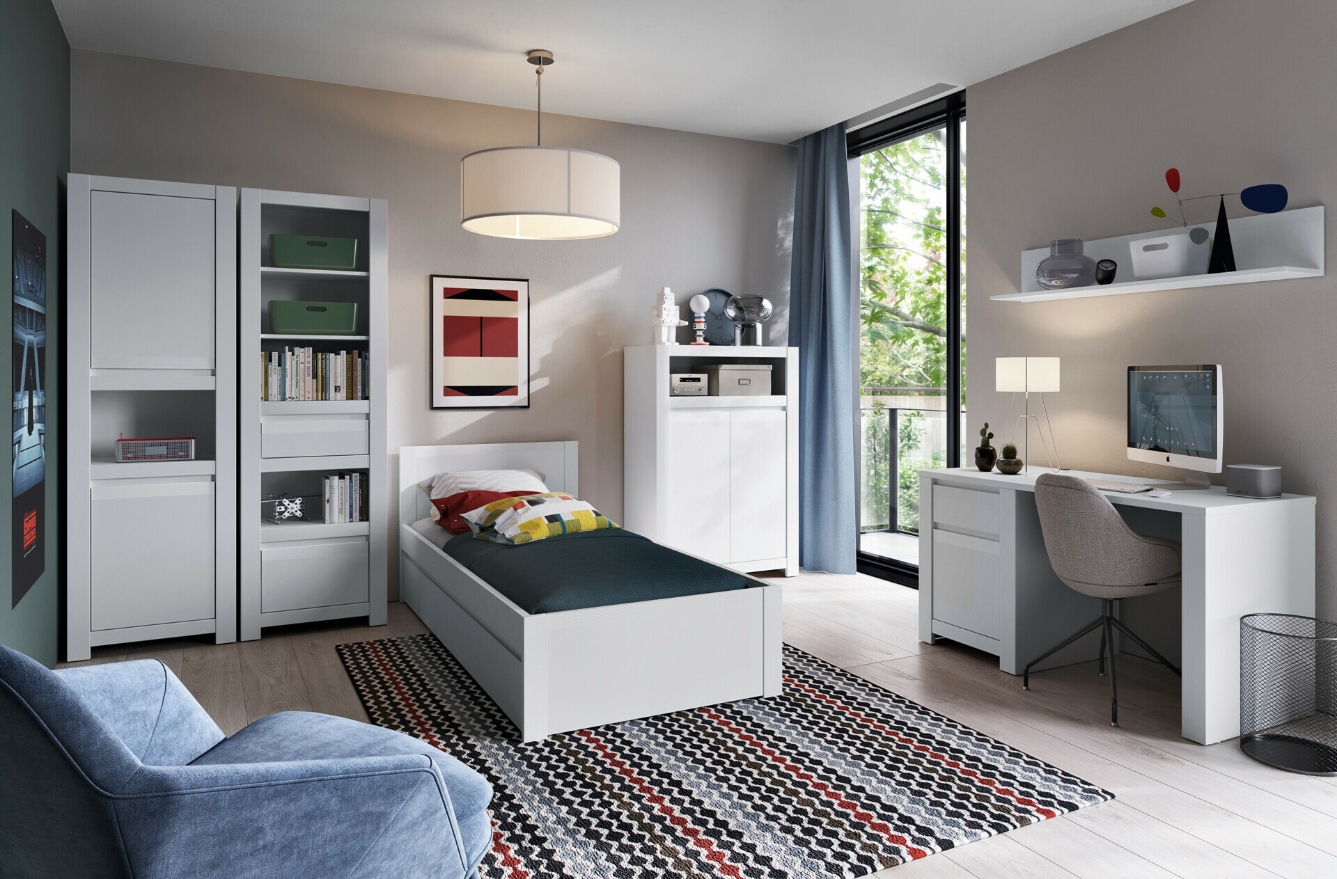 Стенна етажерка Domodeu 104