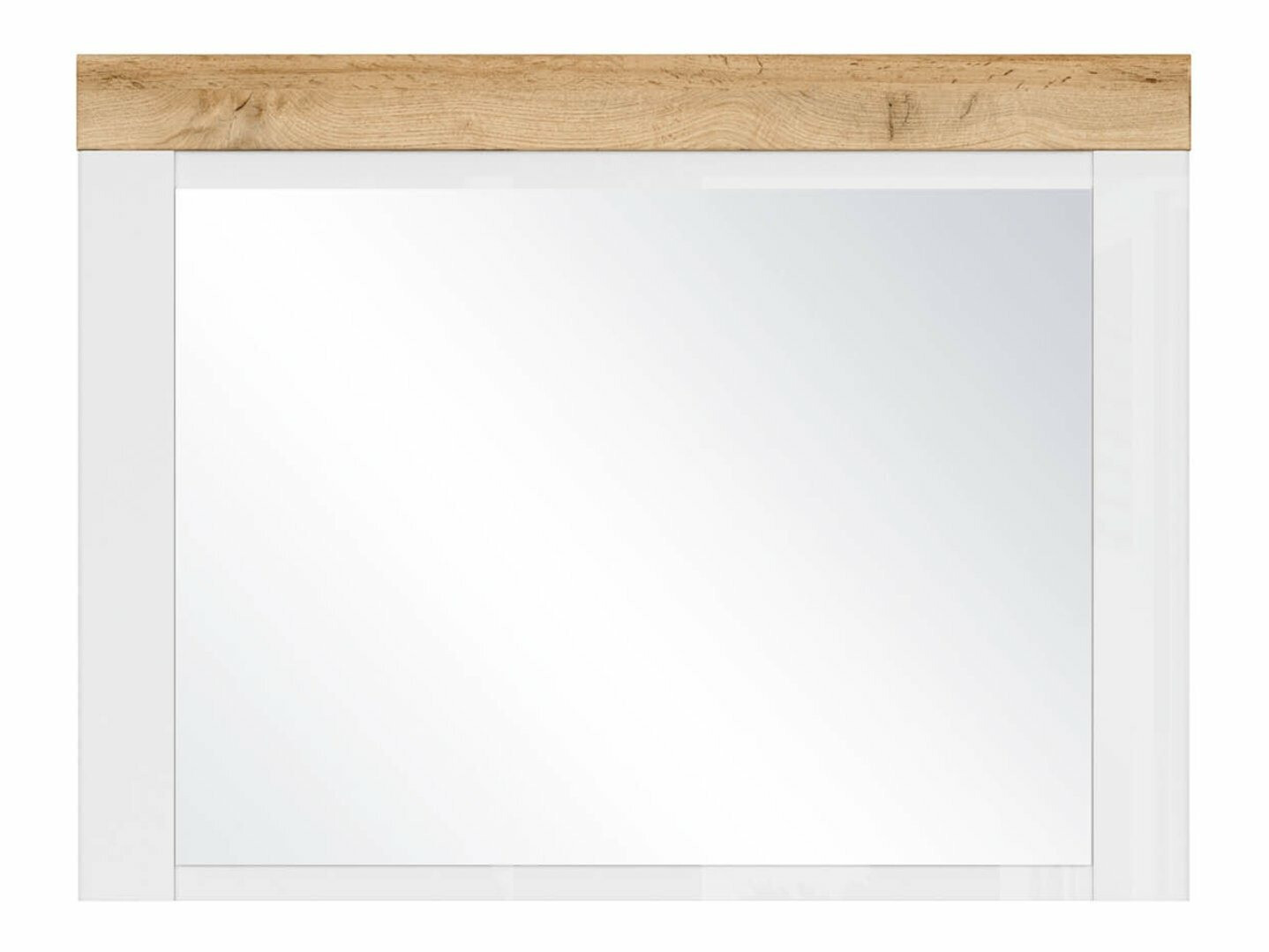 Огледало Sonsoru 116 (Бял + Дъб уотан)