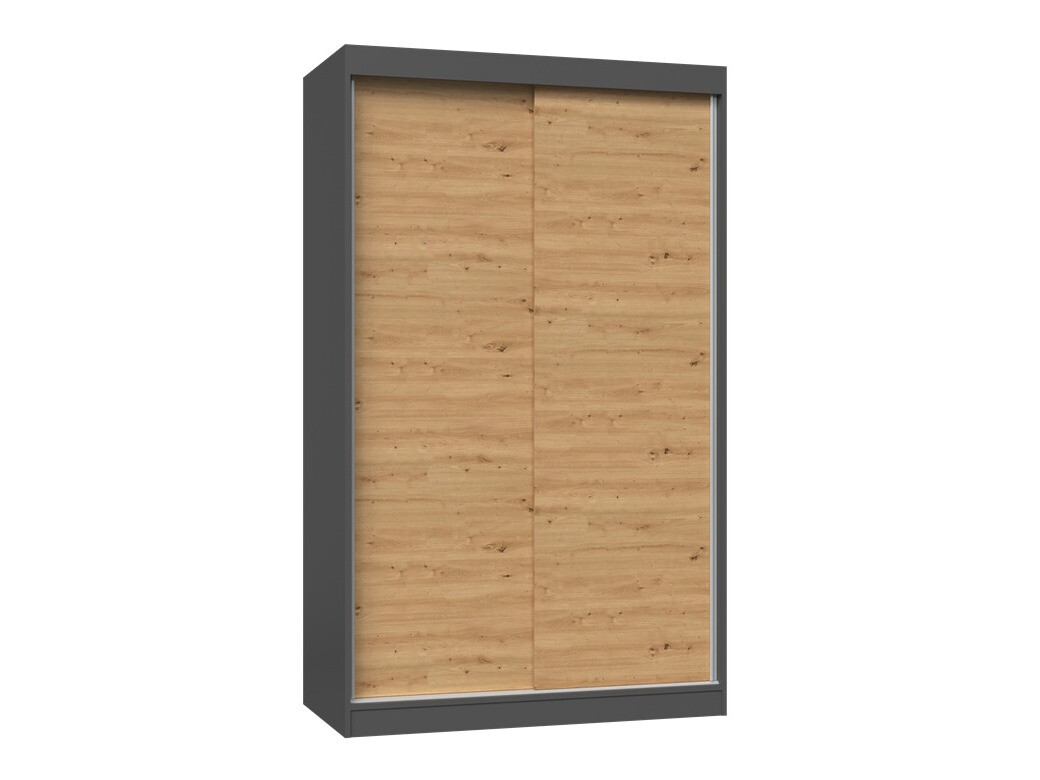 Гардероб Mandeville 159 (Антрацит + Artisan дъб)