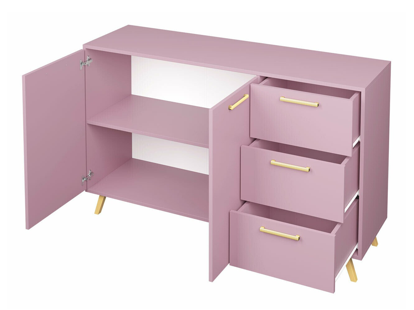 Мебелен комплект Rosa I (Син)