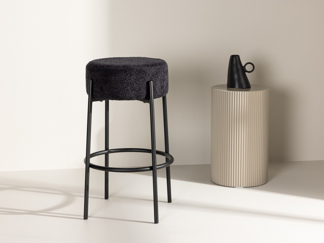 Бар стол Dallas 4891 (Черен)