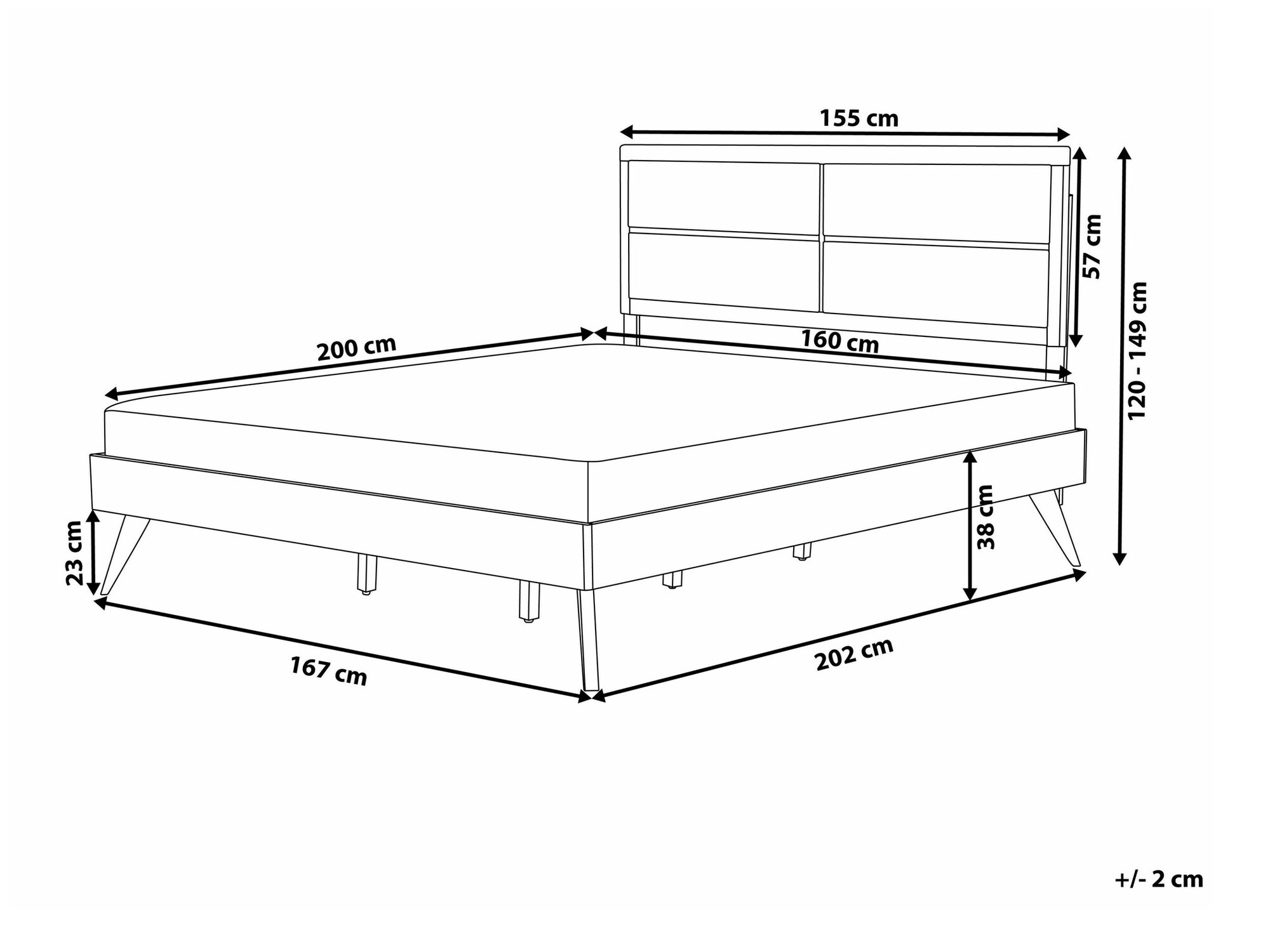 Легло Berwyn 772 (Бежов + Ярък дърво)