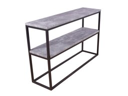 Тоалетна масичка Dallas 2521 (Бетон + Черен)