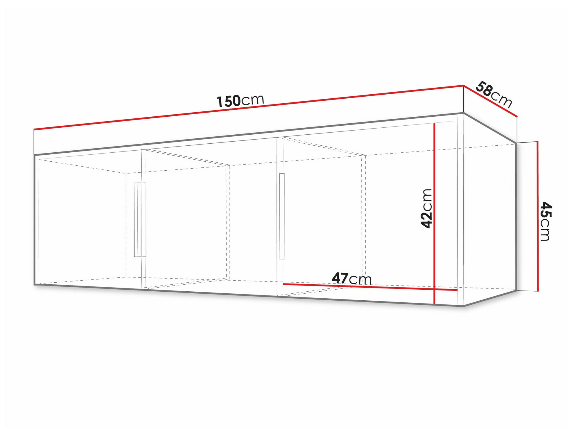 Гардероб Collis I (Дъб уотан + Черен)
