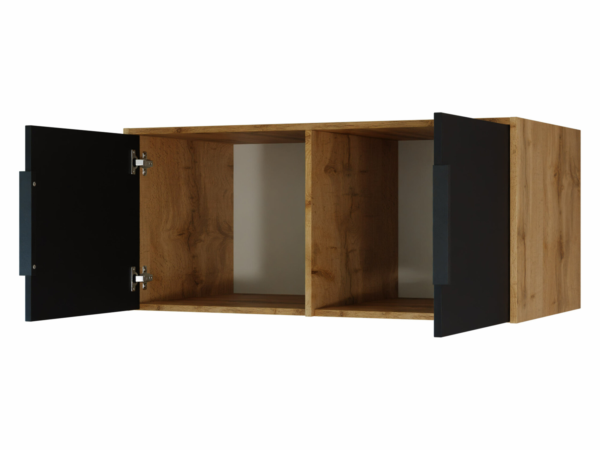 Гардероб Enolevo 104 (Дъб уотан + Черен)