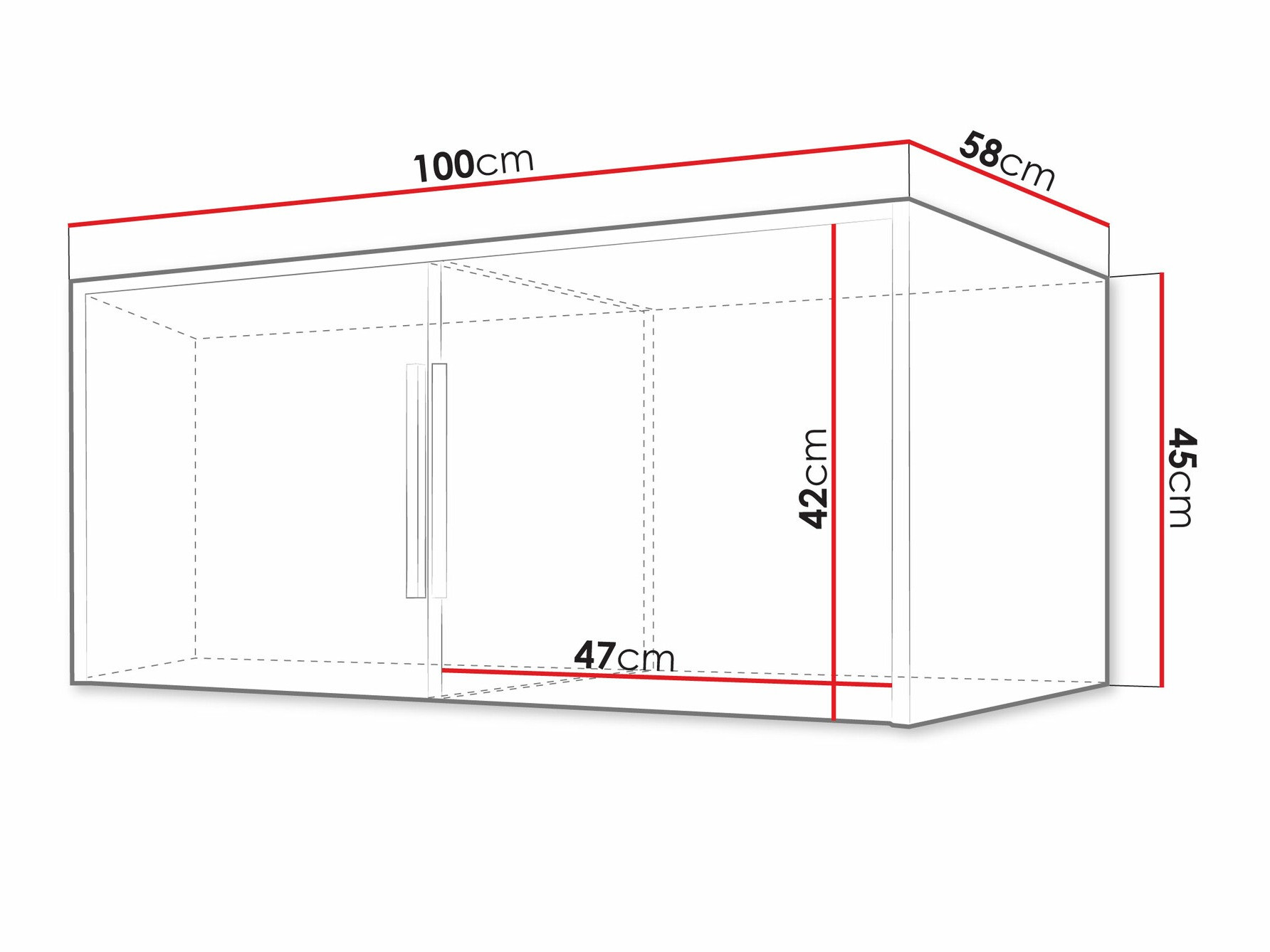 Шкаф Collis (Бял + Дъб уотан)