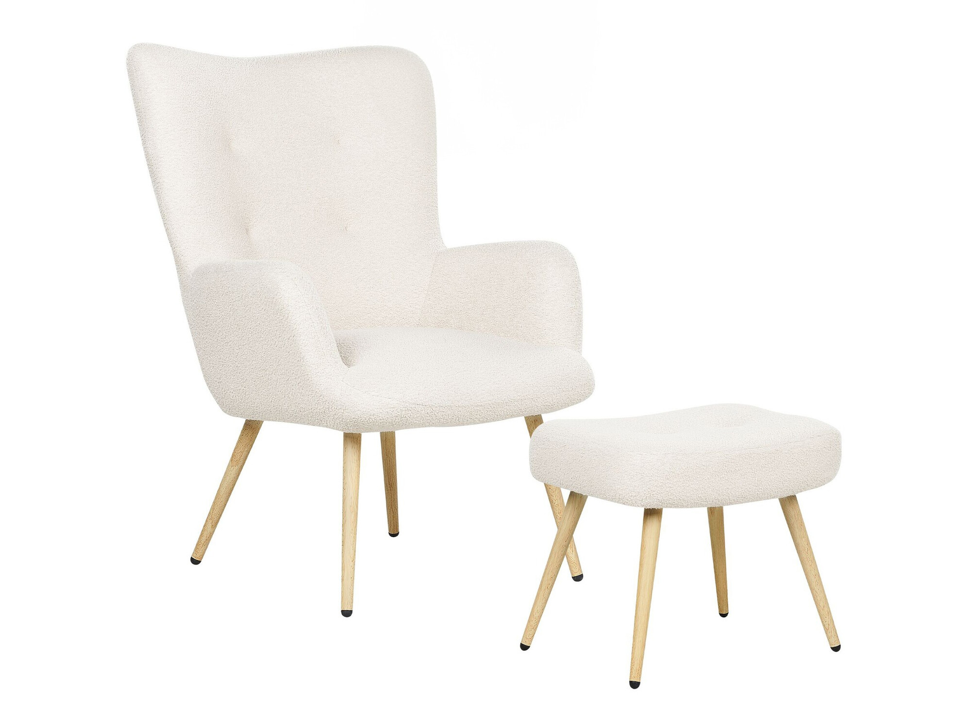 Фотьойл Berwyn 450 (Бял + Ярък дърво)