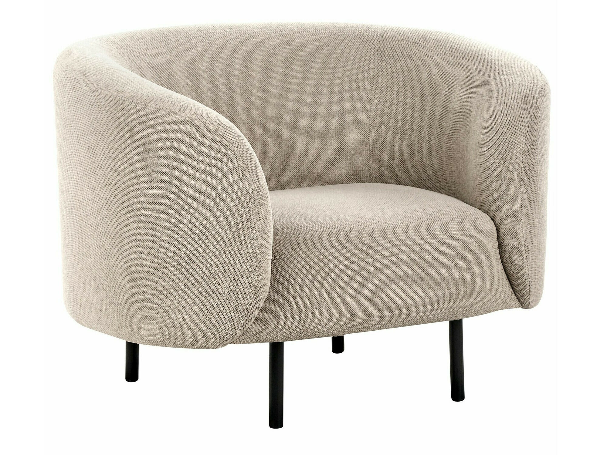 Комплект мека мебел Berwyn 2049 (Taupe + Черен)