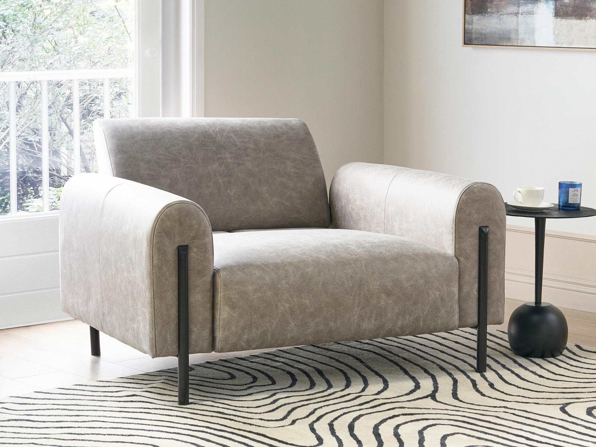 Фотьойл Berwyn 2067 (Сив)