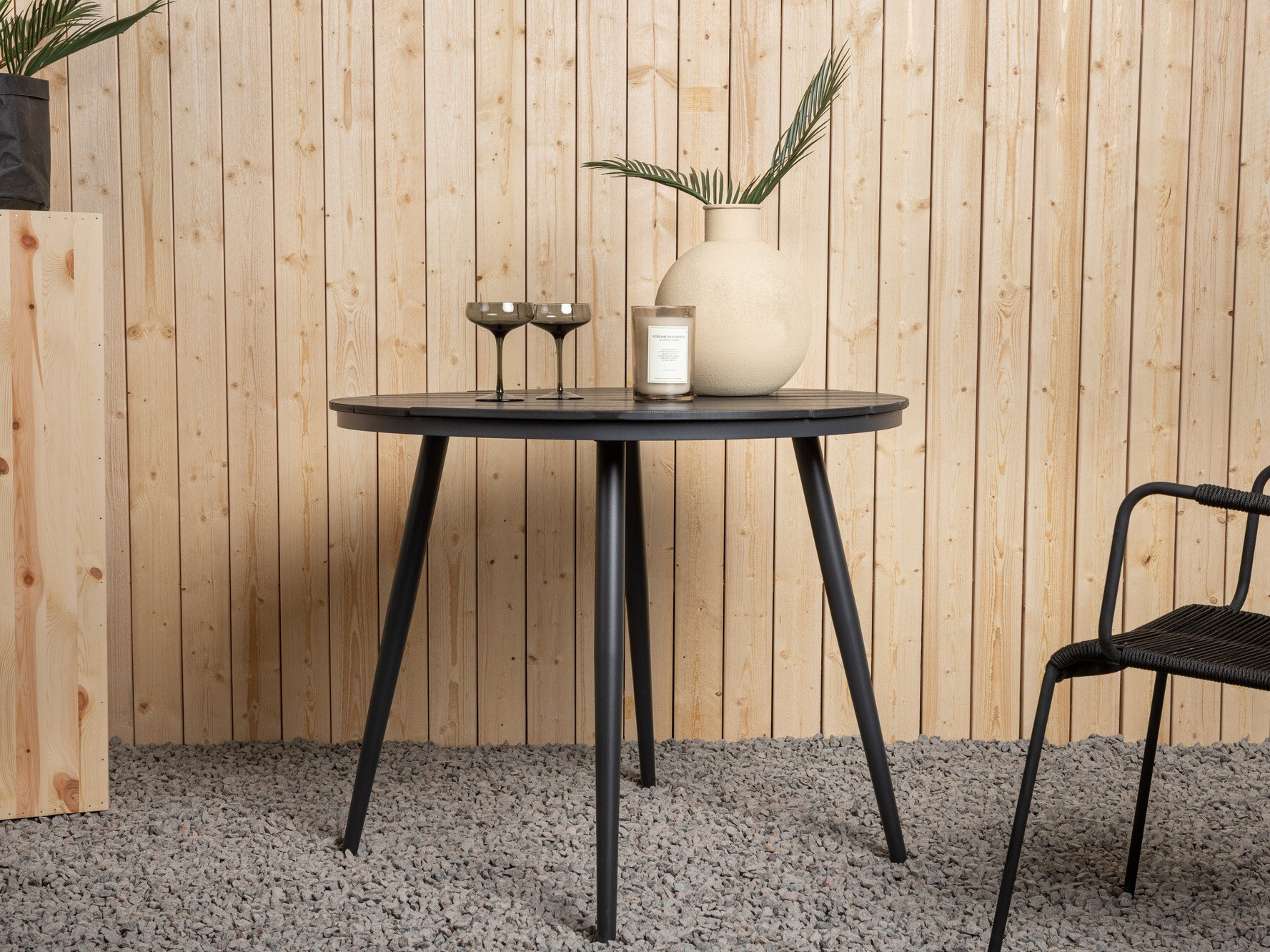 Градинска маса Dallas 2463 (Черен)