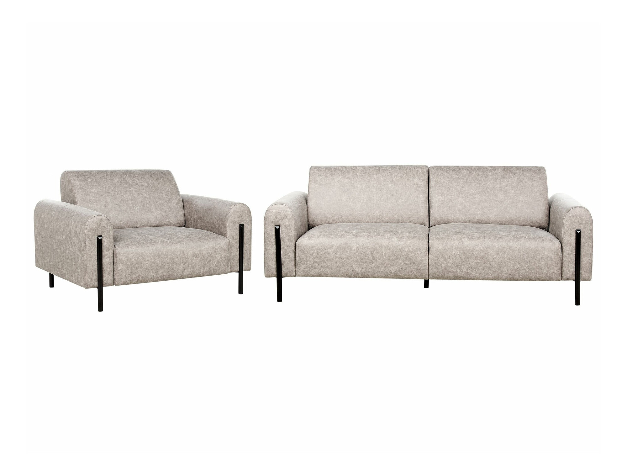 Комплект мека мебел Berwyn 2073 (Сив)