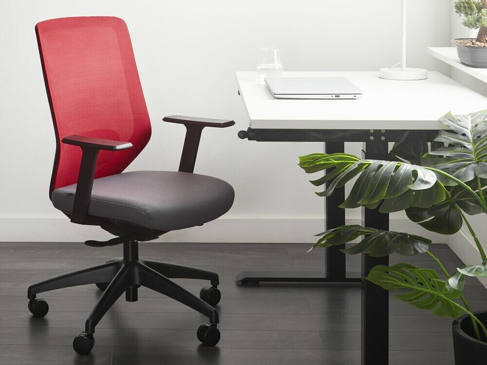 Офис стол Berwyn 2071 (Червен + Сив)