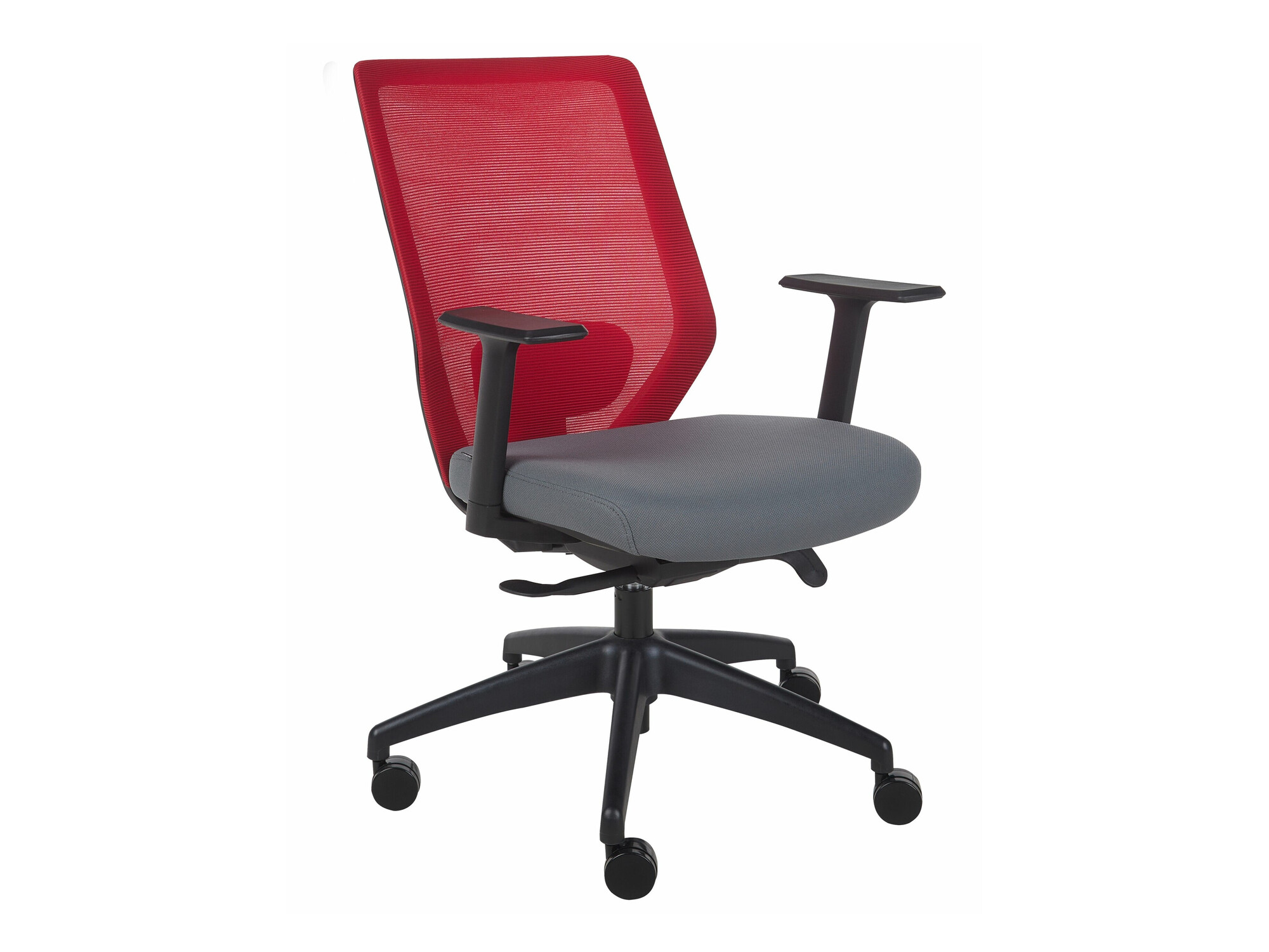 Офис стол Berwyn 2071 (Червен + Сив)