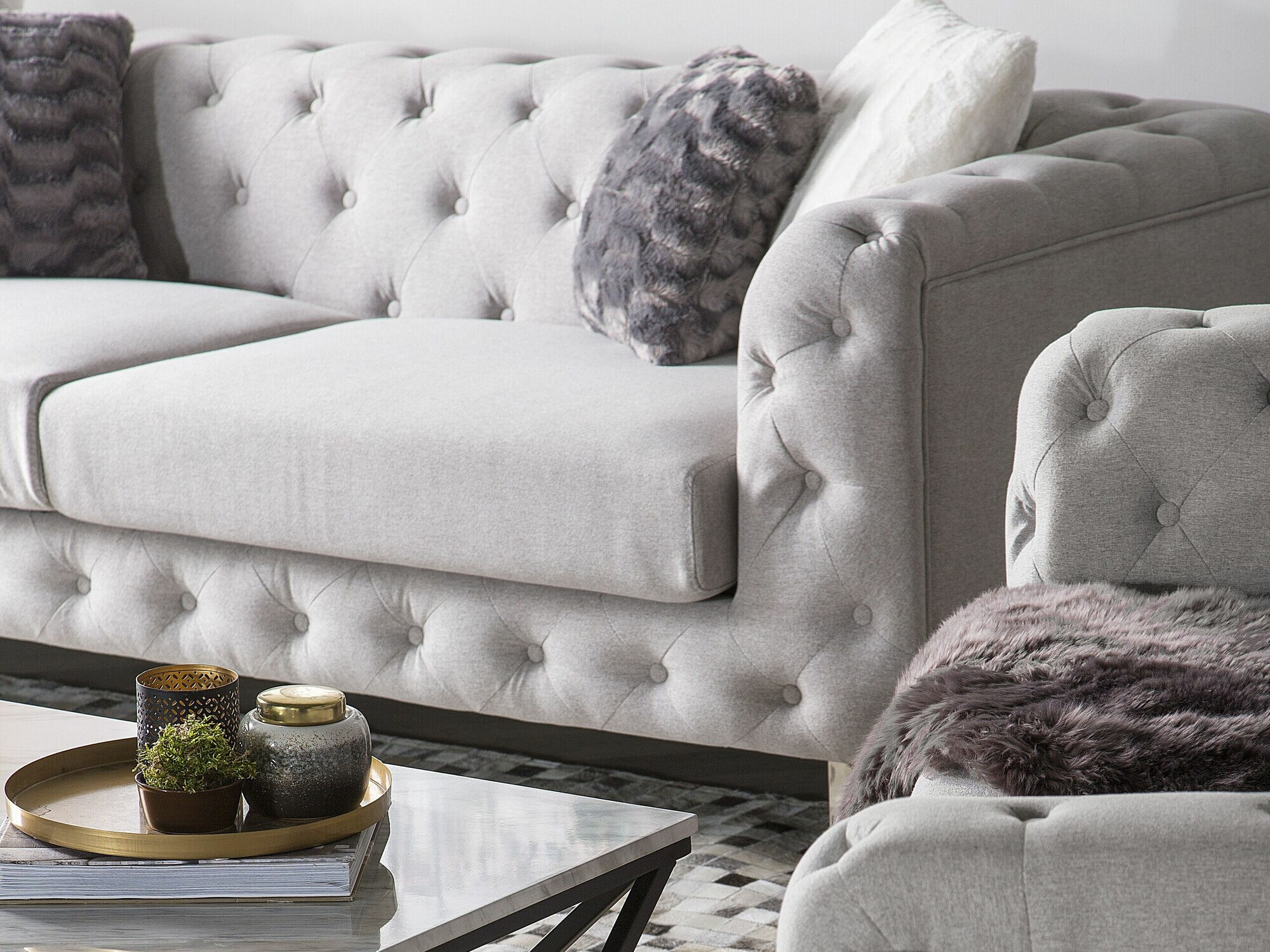 Chesterfield диван Berwyn 2090 (Бежов)