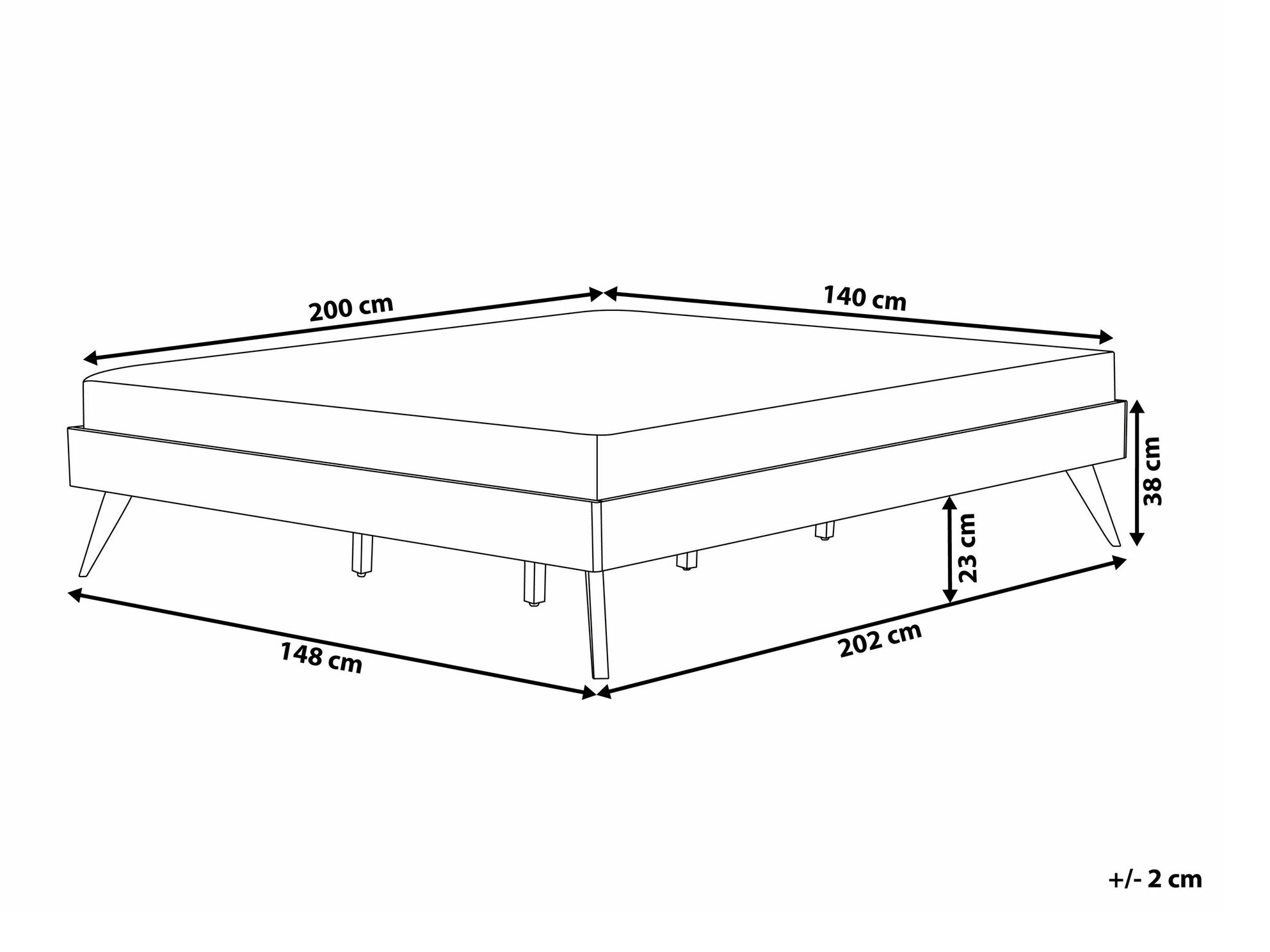 Легло Berwyn 900 (Ярък дърво)