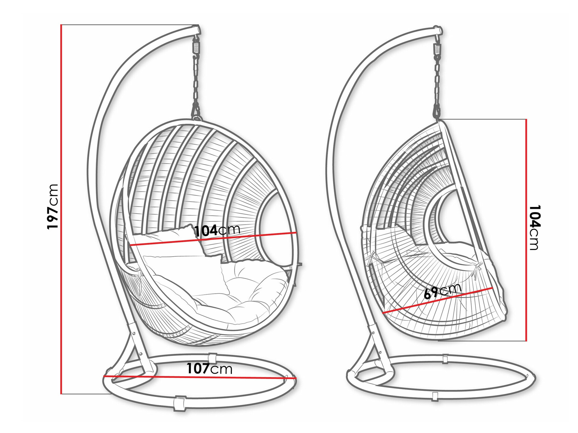 Градинска люлка Comfivo 431