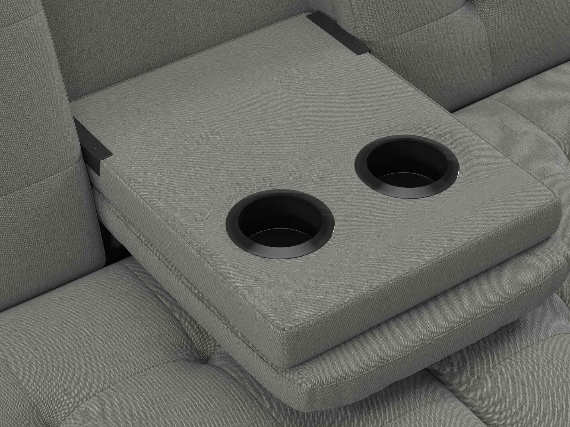 Разтегателен диван Denton 1334 (Сив)