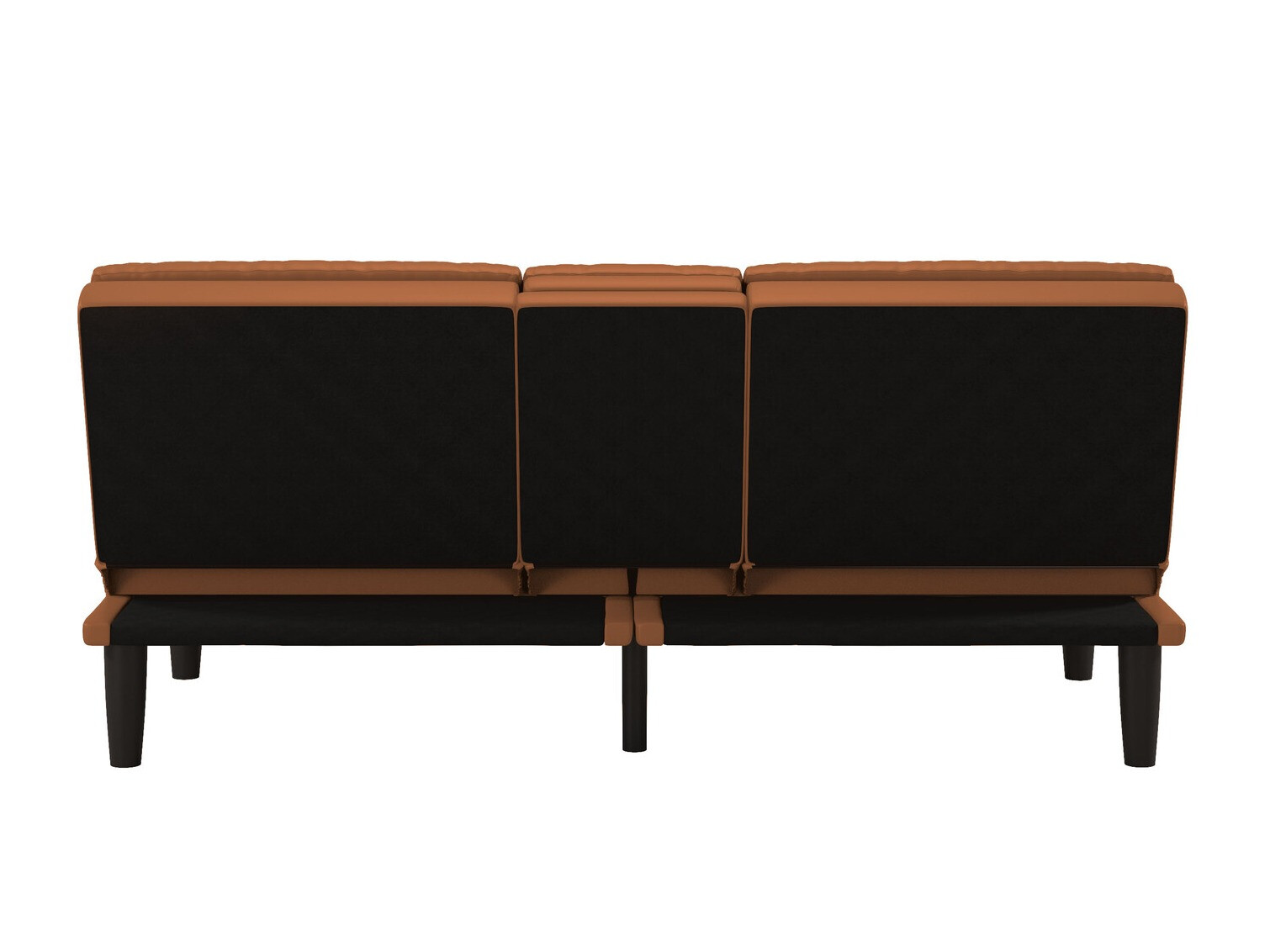 Разтегателен диван Tulsa 642 (Кафяв)