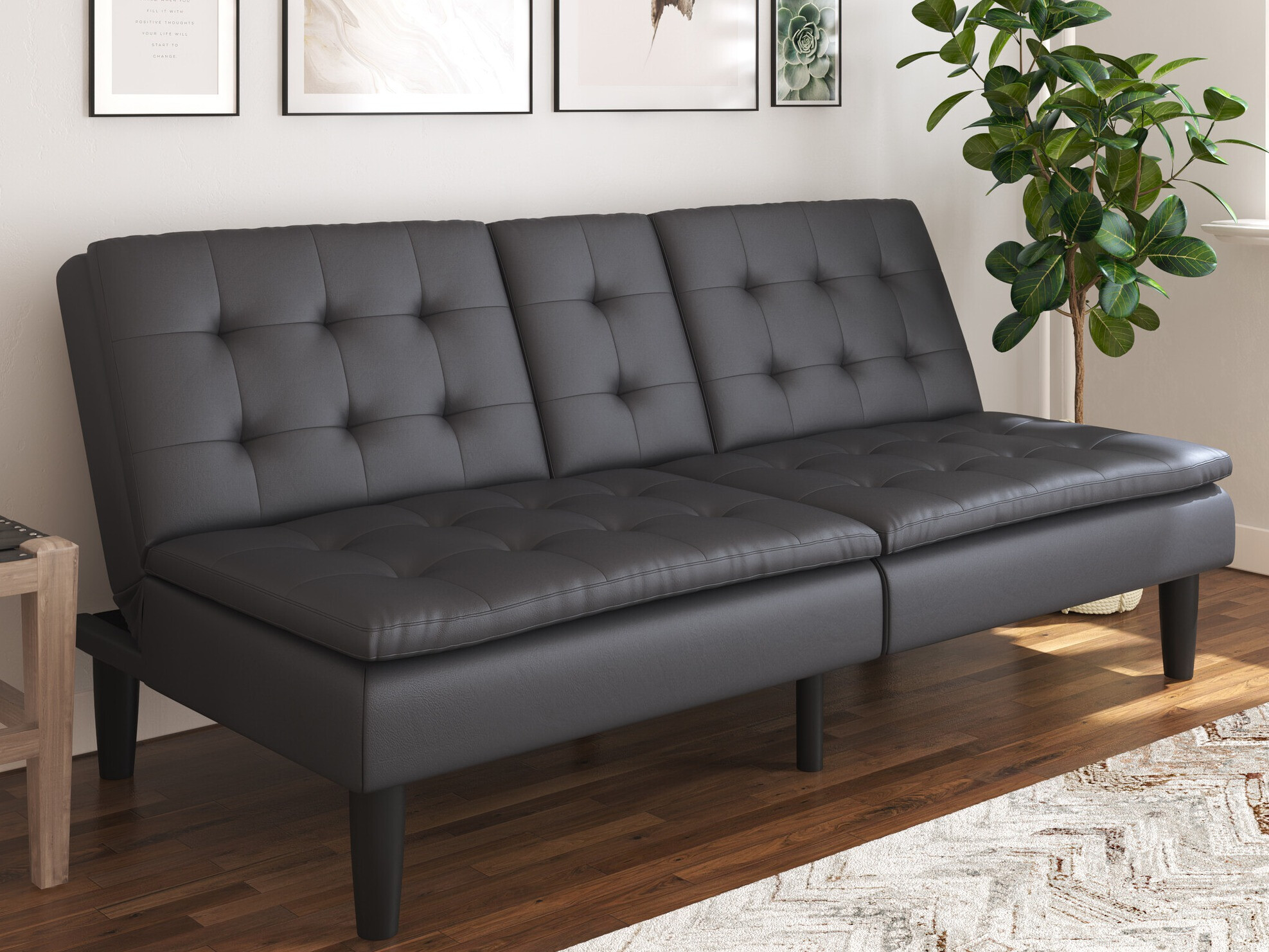 Разтегателен диван Tulsa 642 (Сив)