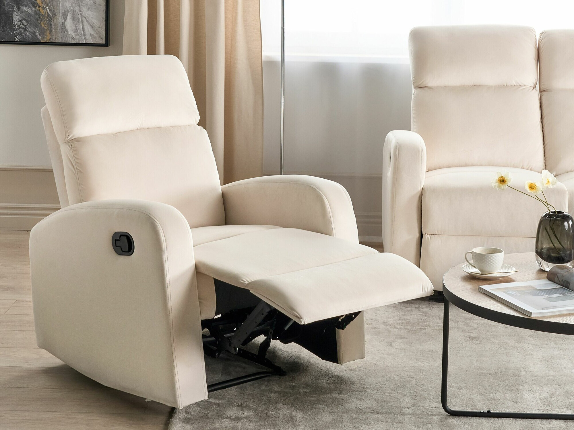 Реклайнер Berwyn 2105 (Сметана)