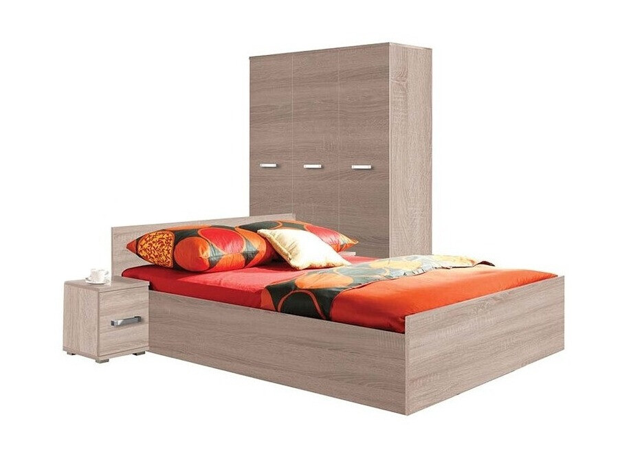 Комплект за спалня Cirevau 142 (Сонома дъб)