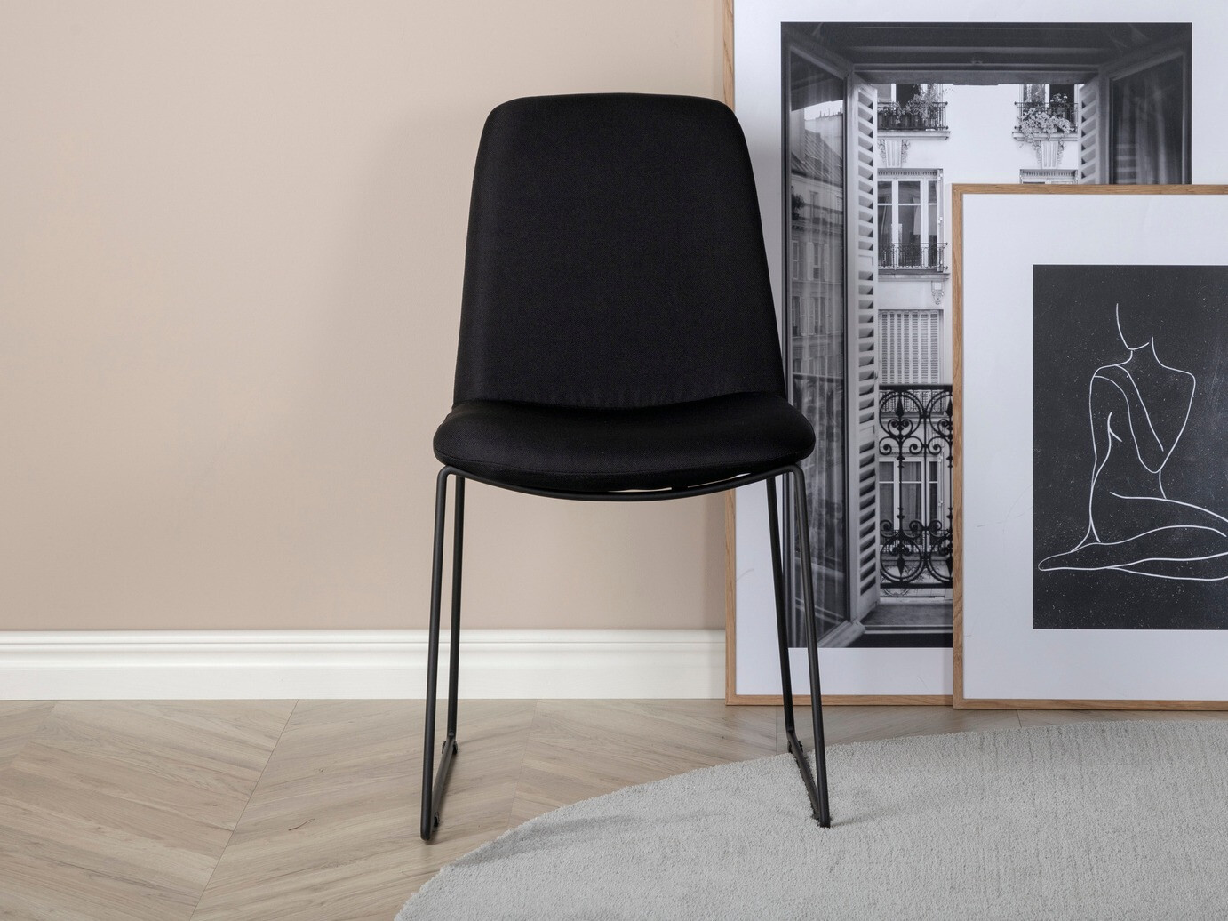 Стол Dallas 106 (Черен)