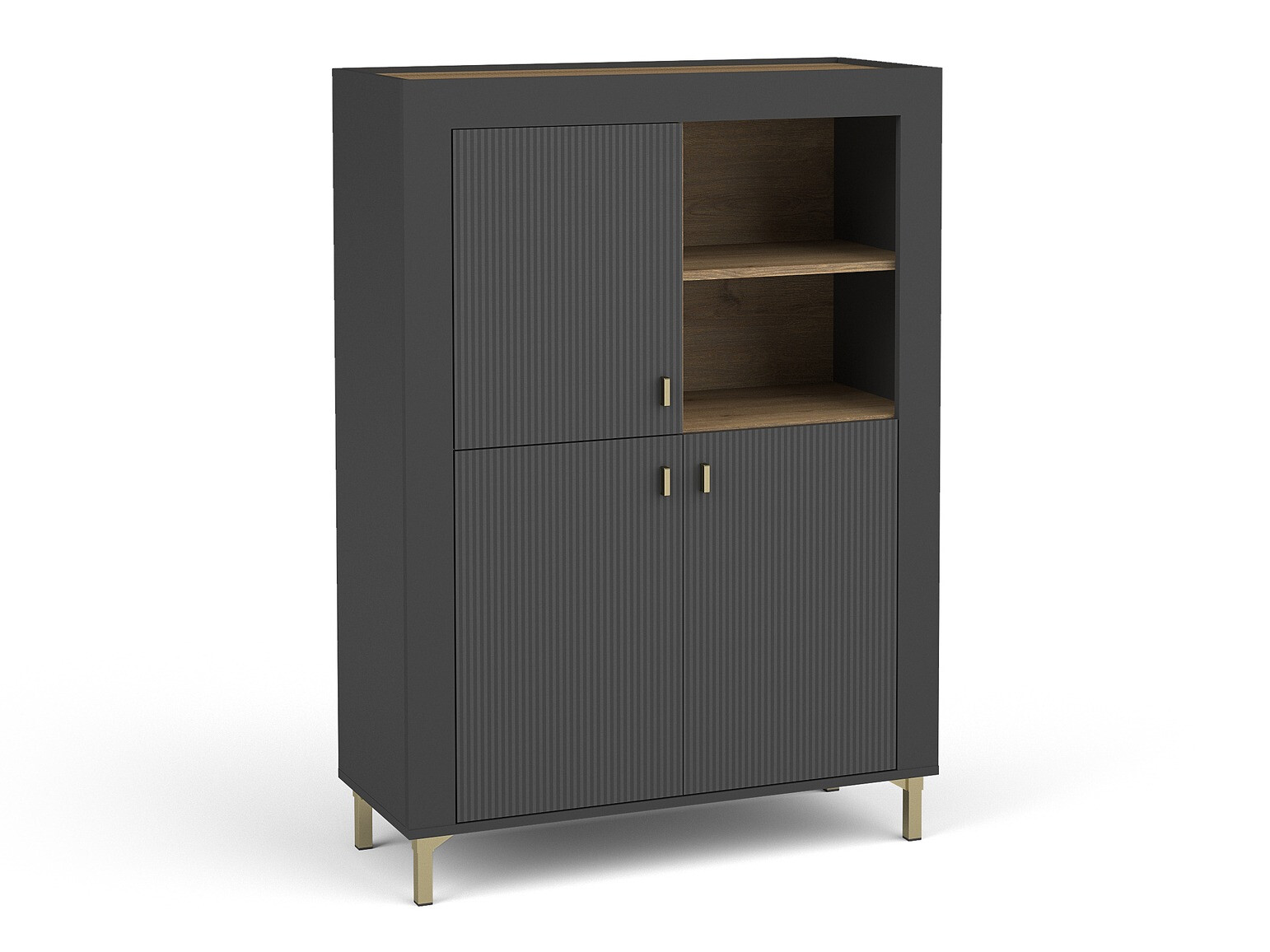 Етажерка Mormavu 105 (Черен мат)