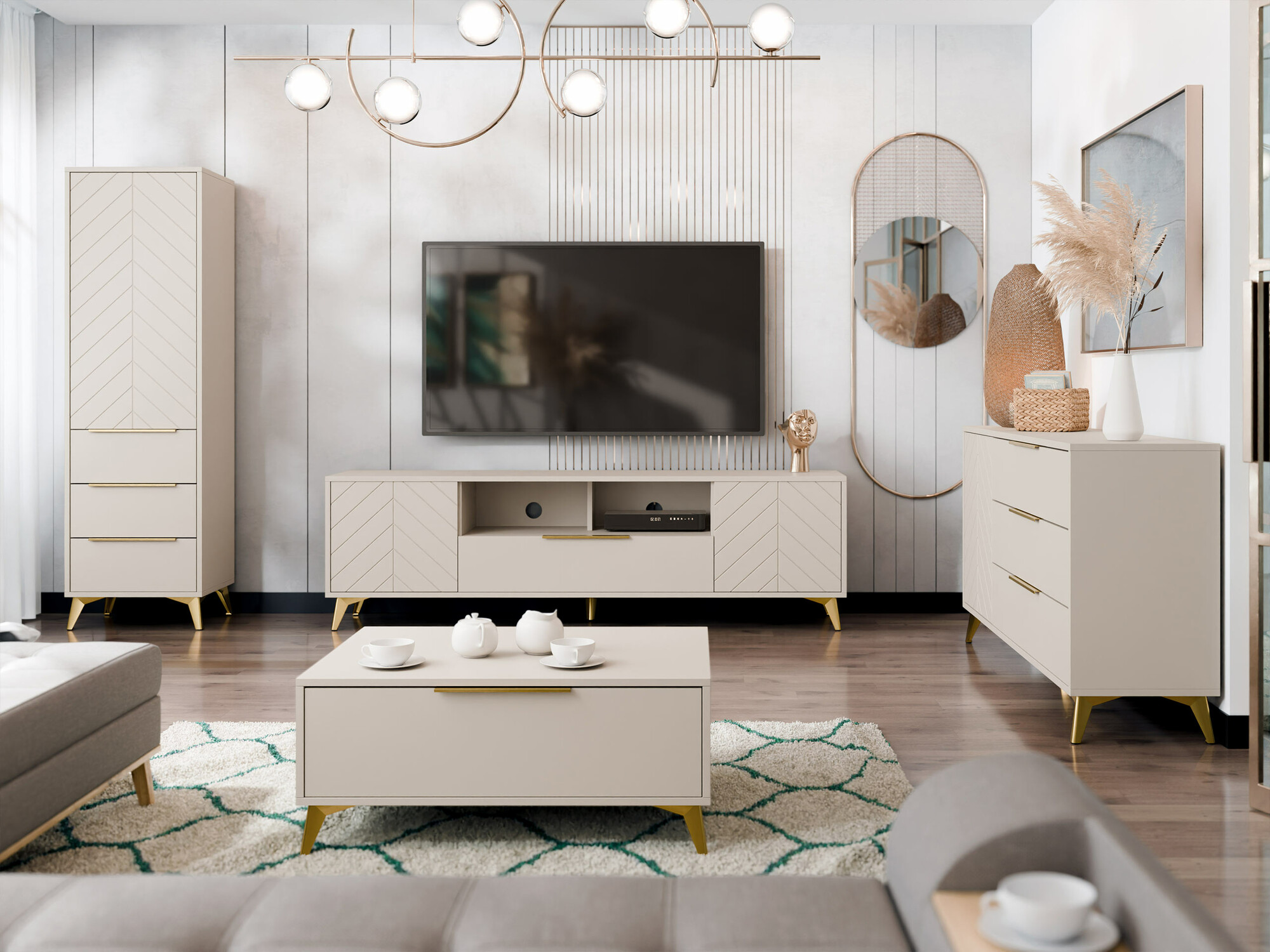 Комплект за хол Comfivo Citrus