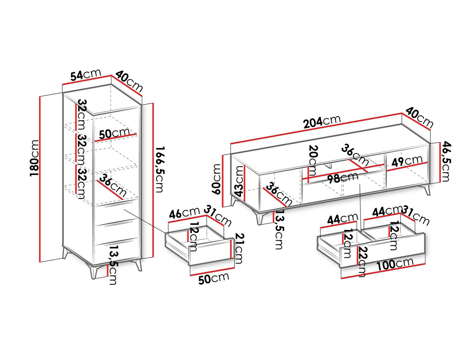 Комплект за хол Comfivo Citrus I