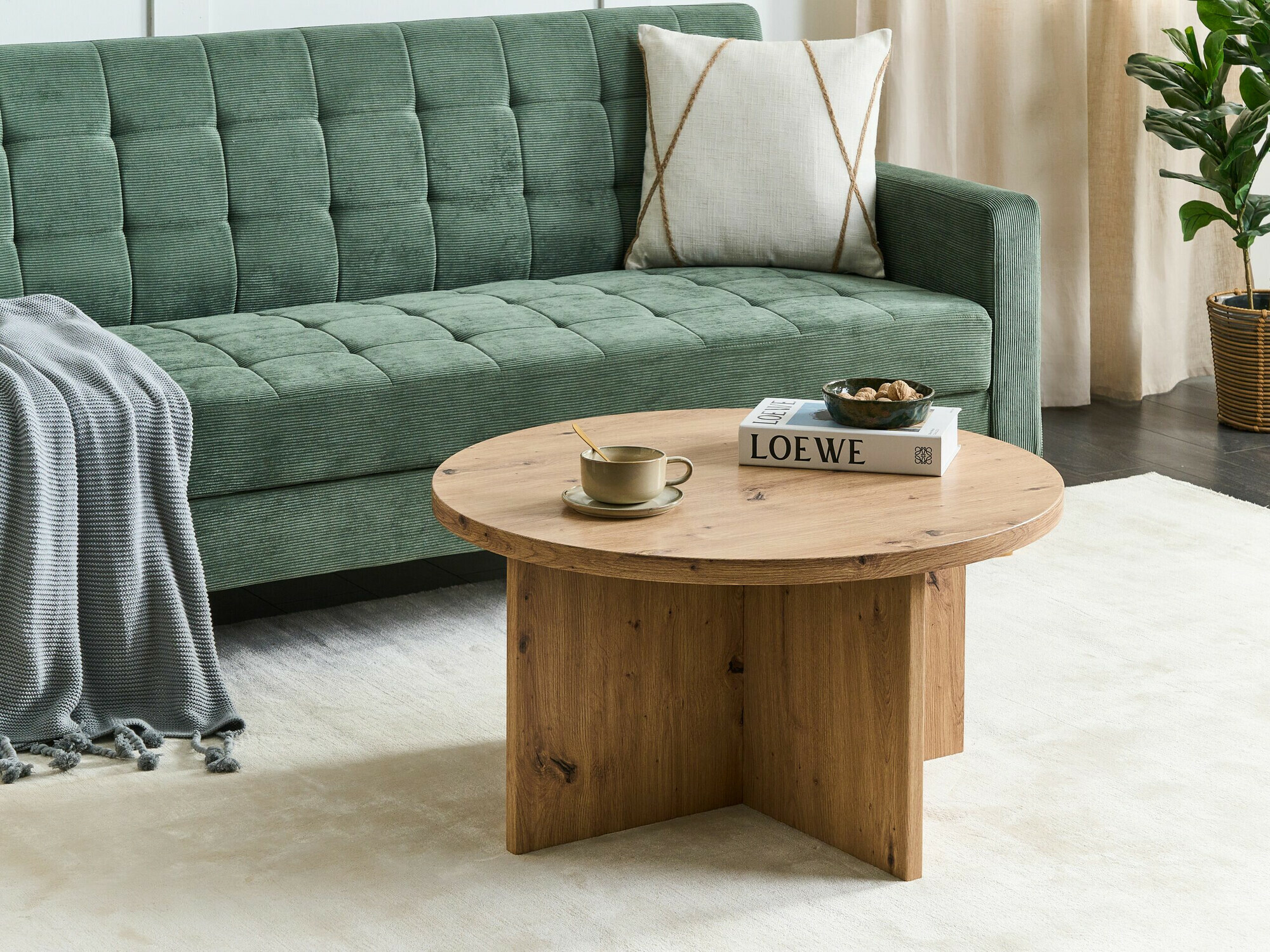 Масичка за кафе Berwyn 2129 (Ярък дърво)