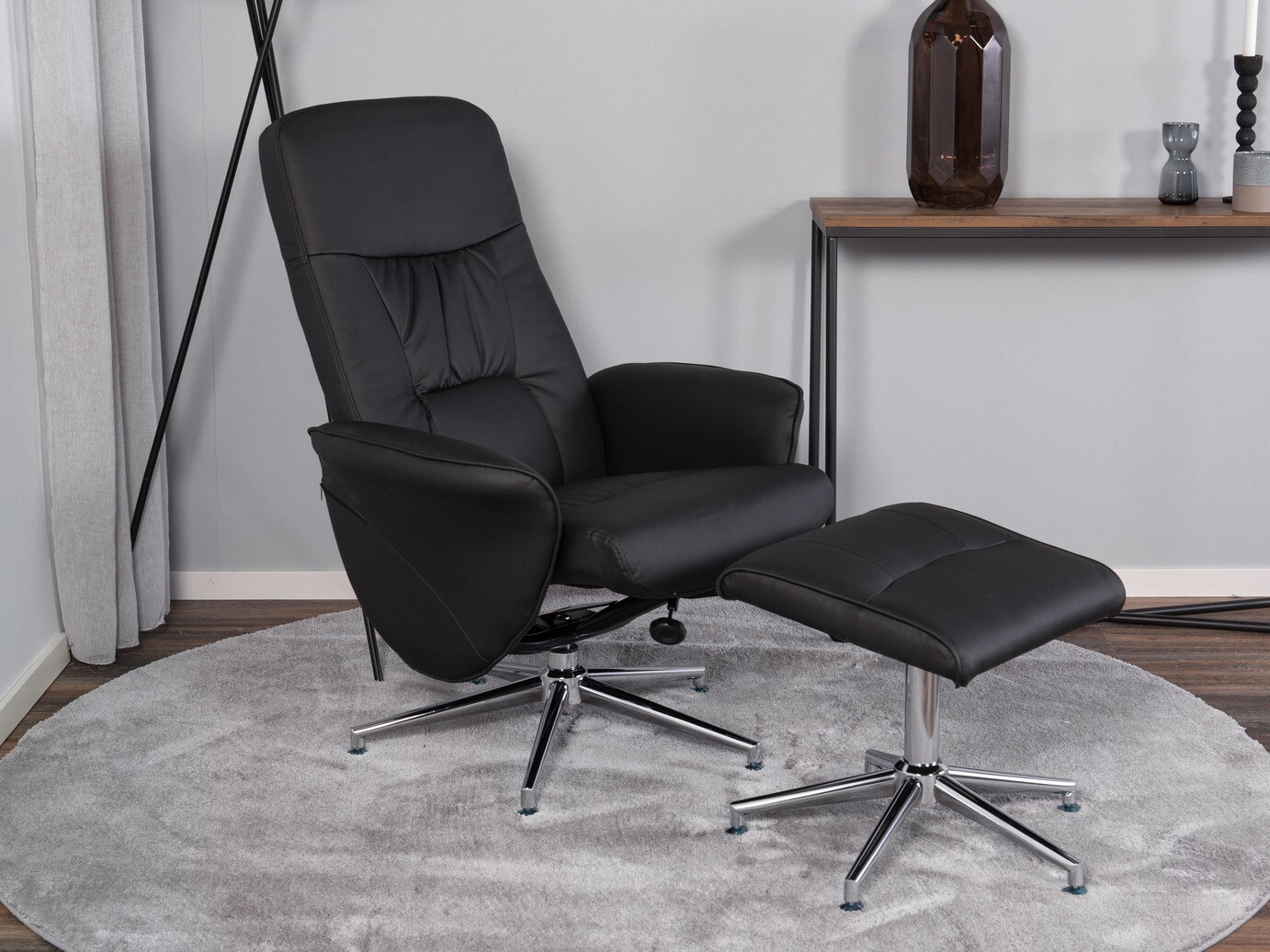 Фотьойл Dallas 244 (Черен)