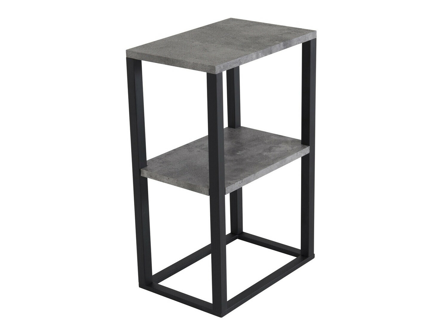 Помощна масичка Dallas 260 (Бетон + Черен)