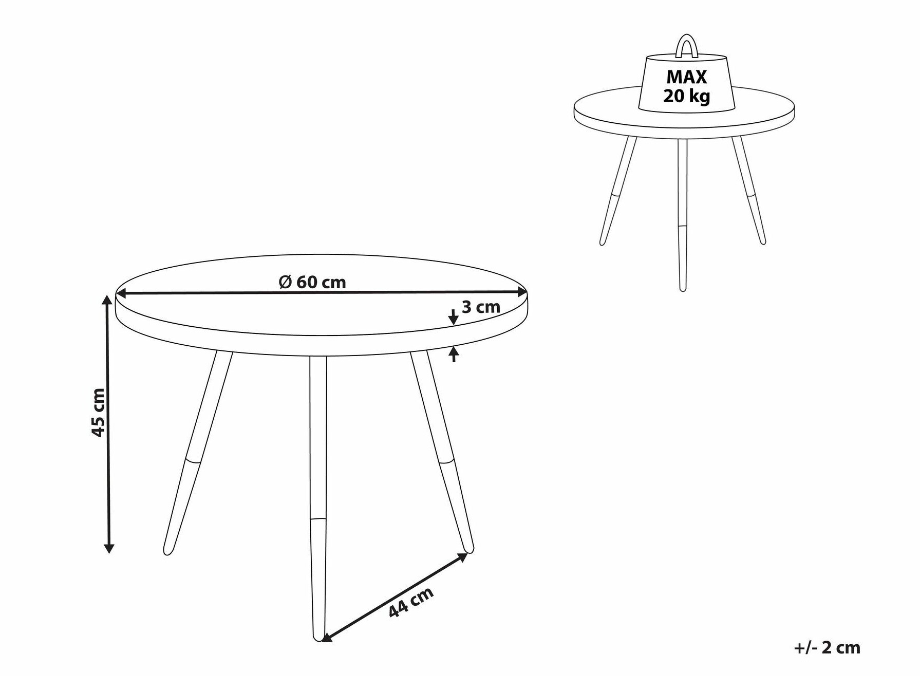 Масичка за кафе Berwyn 2145