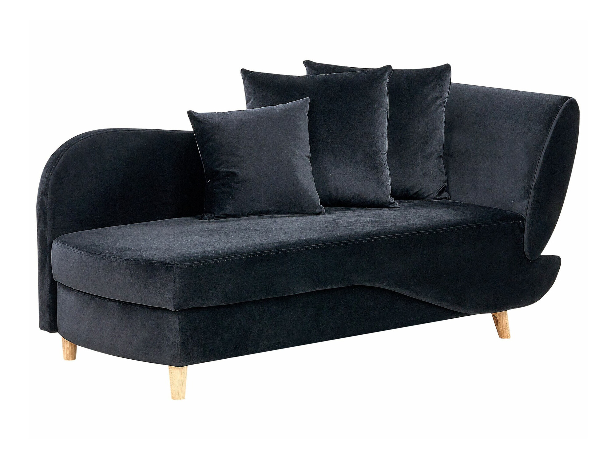 Кушетка Berwyn 1011 (Черен)