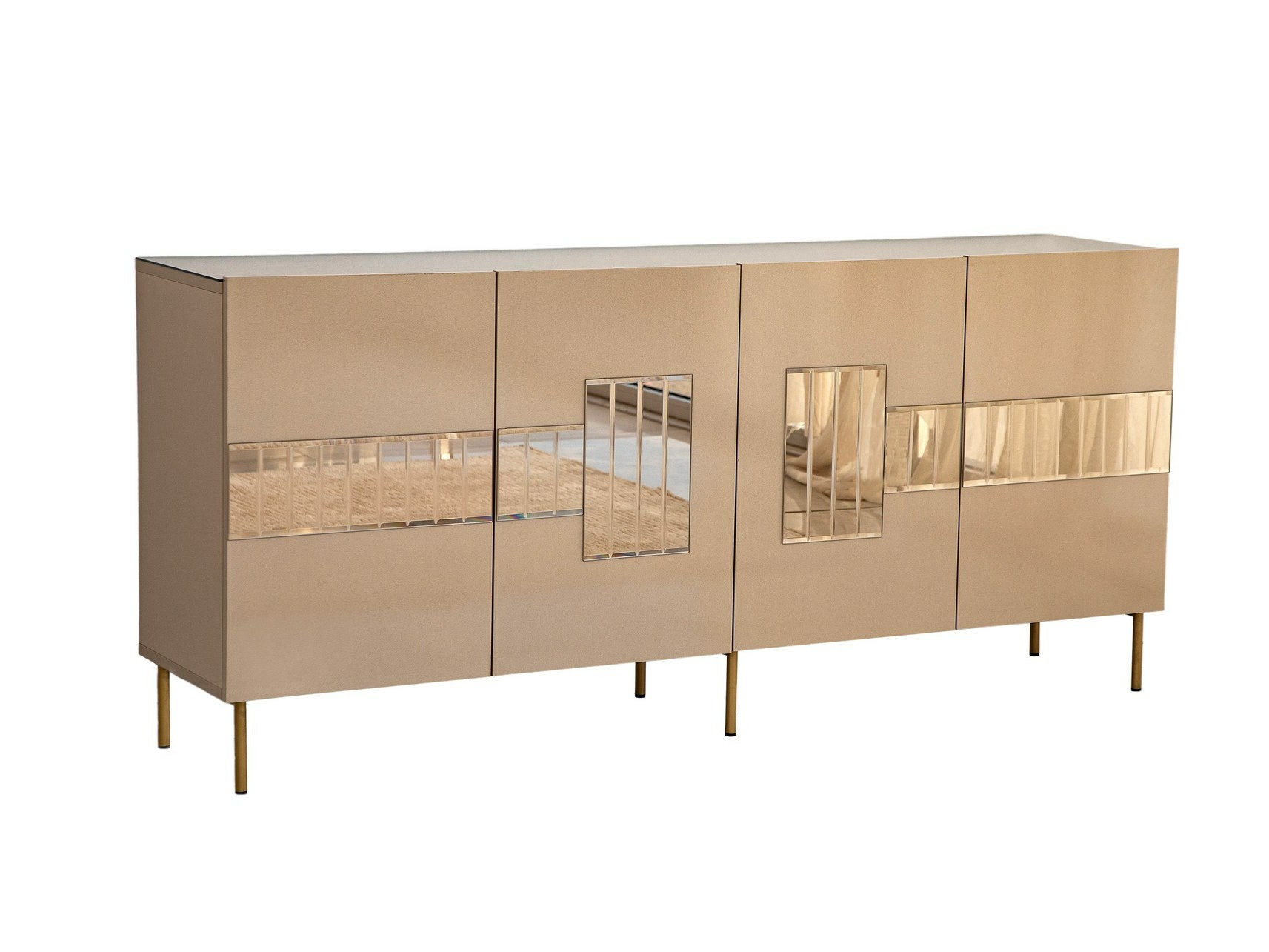 Шкаф Kailua 2202 (Бежов + Златно)