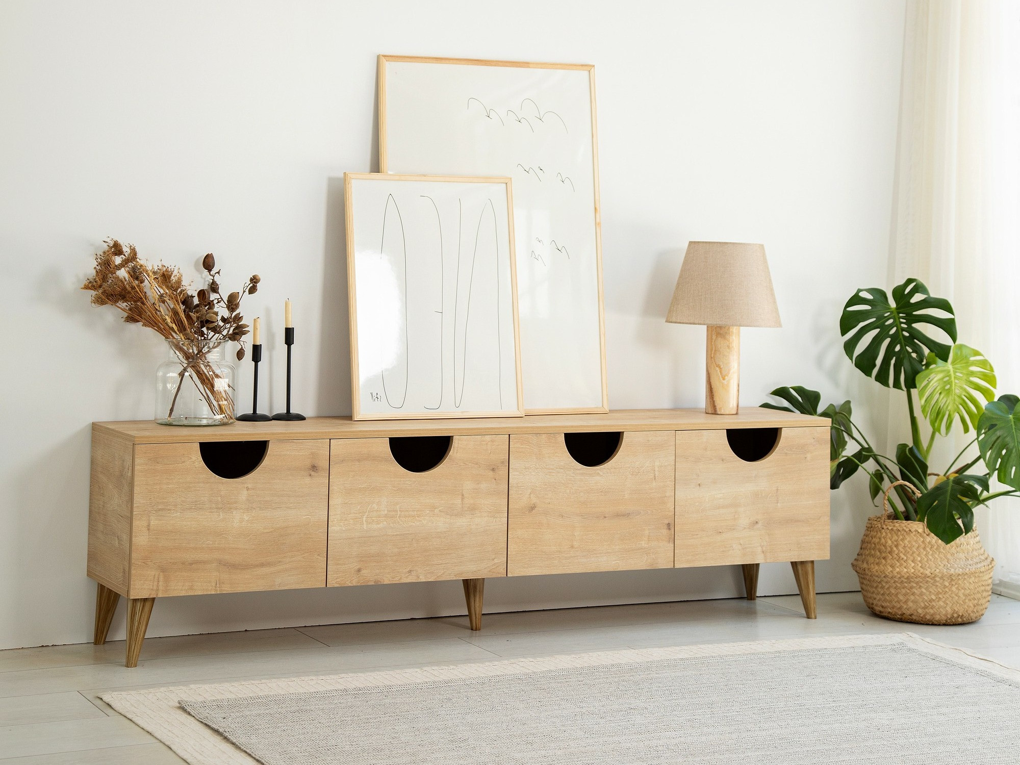 ТВ шкаф Kailua 2213 (Дъб)