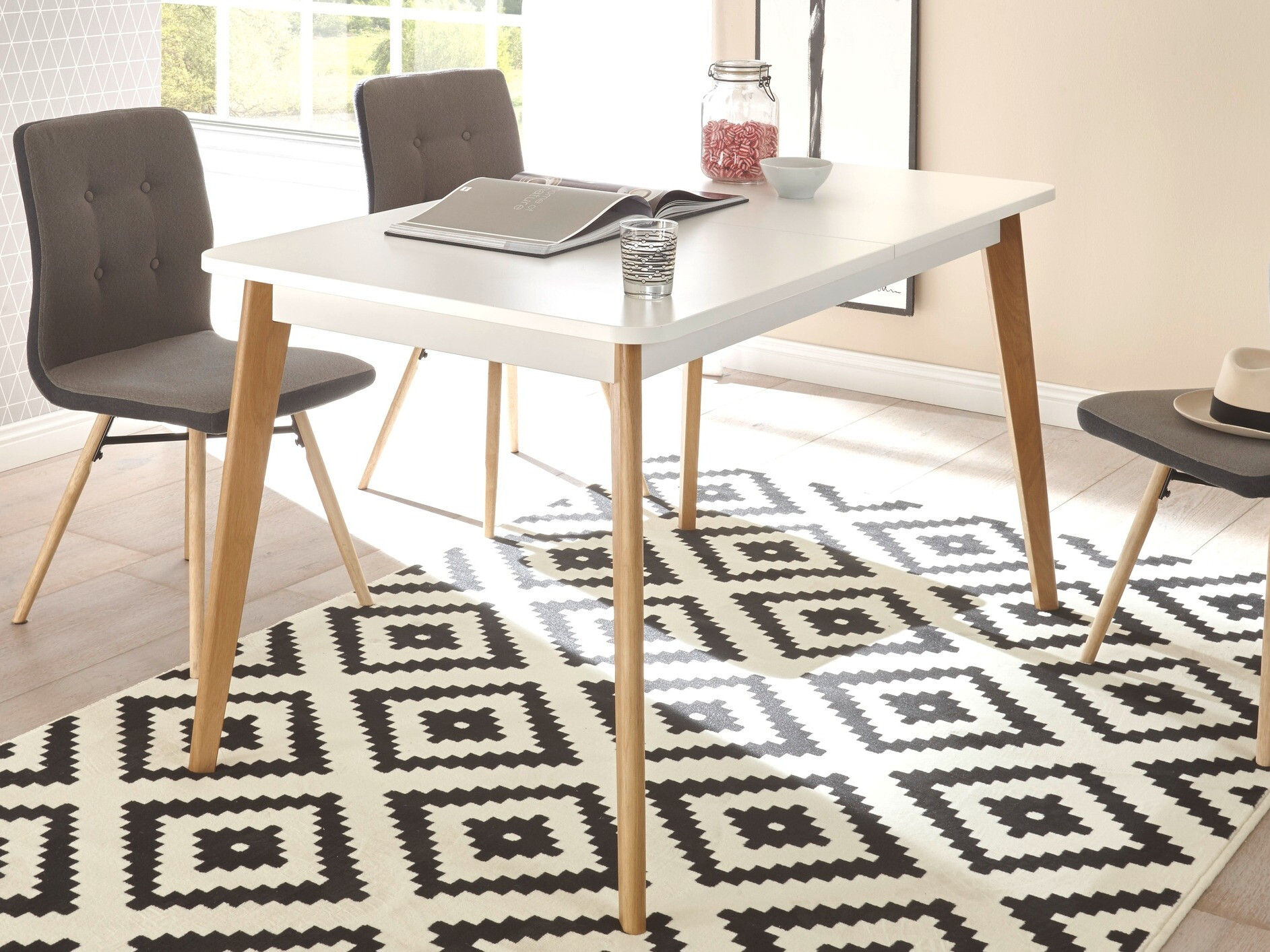 Маса Vircava 109 (Бял)