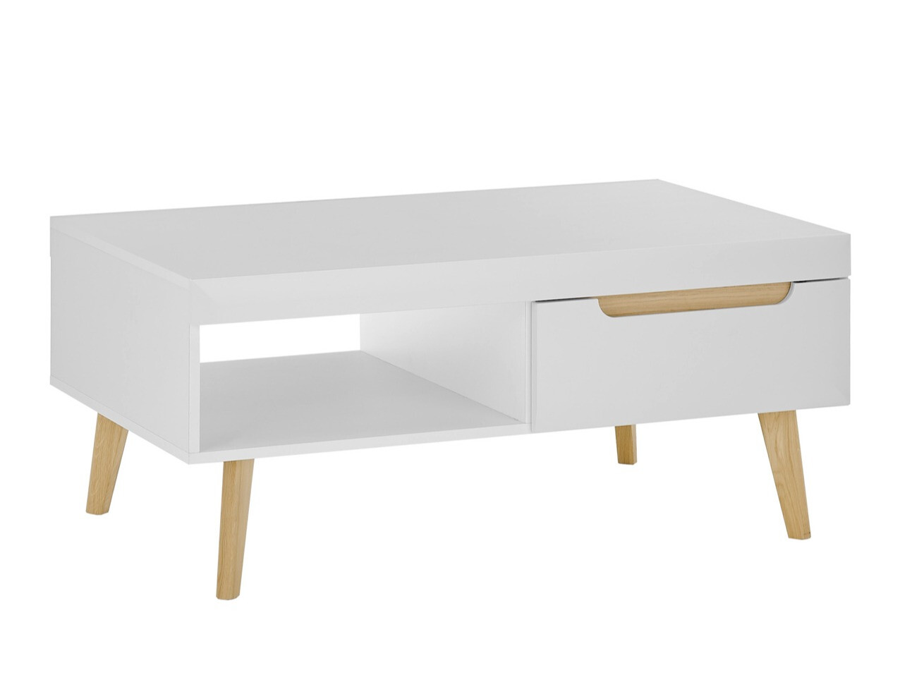 Масичка за кафе Vircava 107 (Бял)