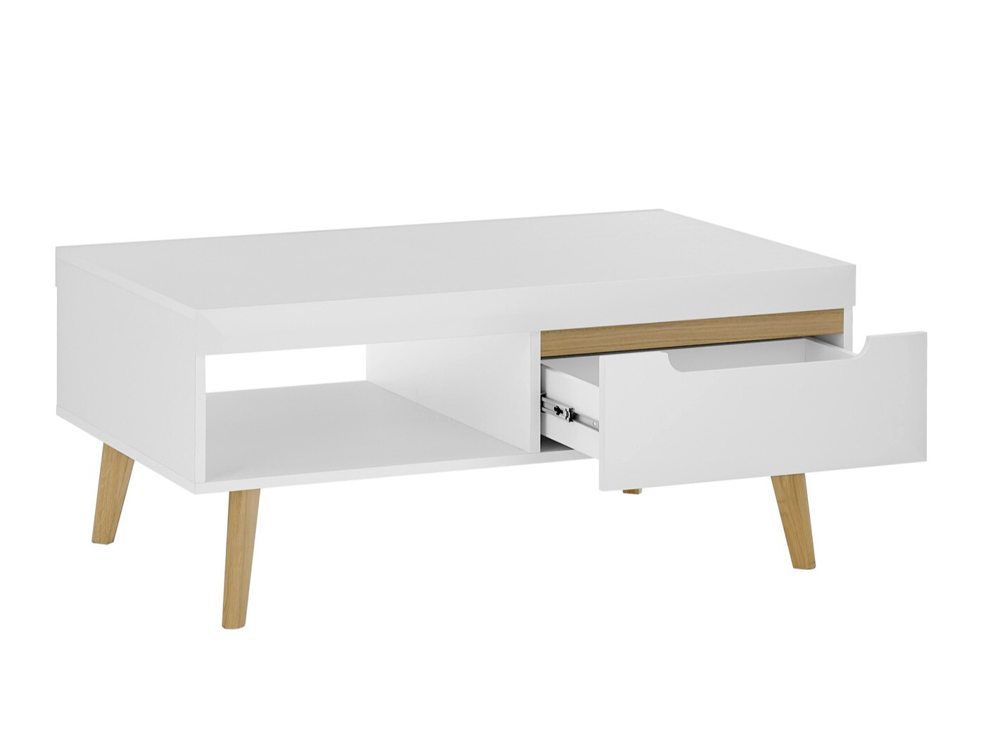 Масичка за кафе Vircava 107 (Бял)