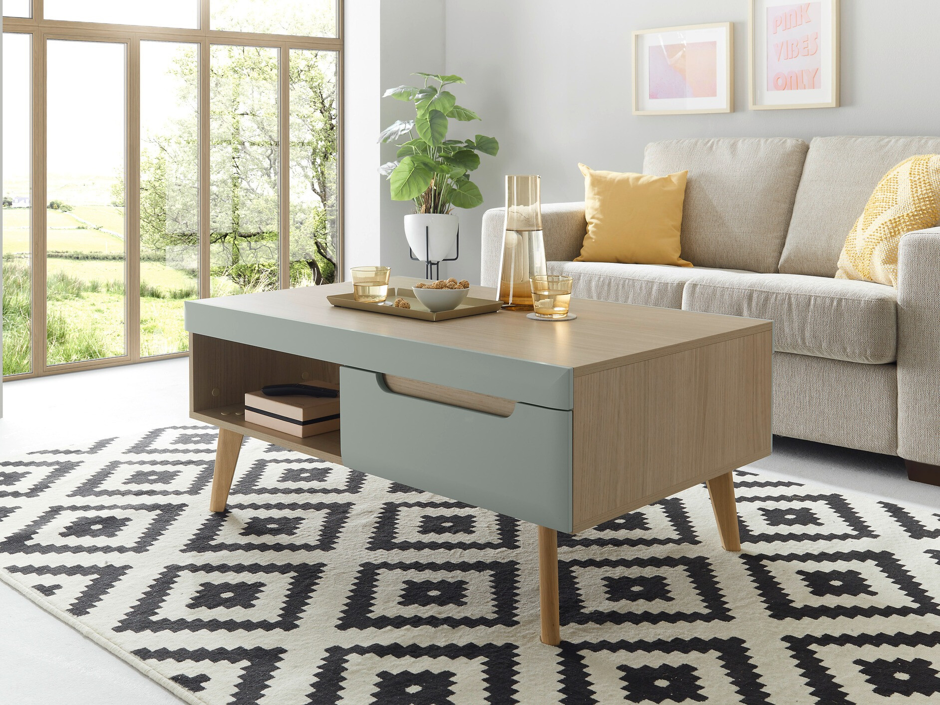 Масичка за кафе Vircava 107 (Светло зелено)