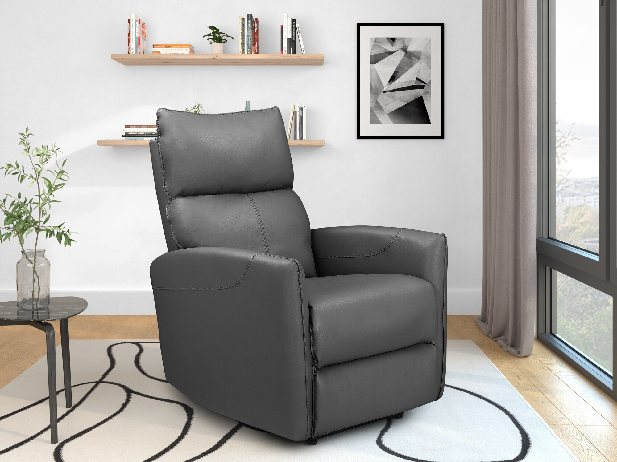 Реклайнер Denton 1338 (Антрацит)