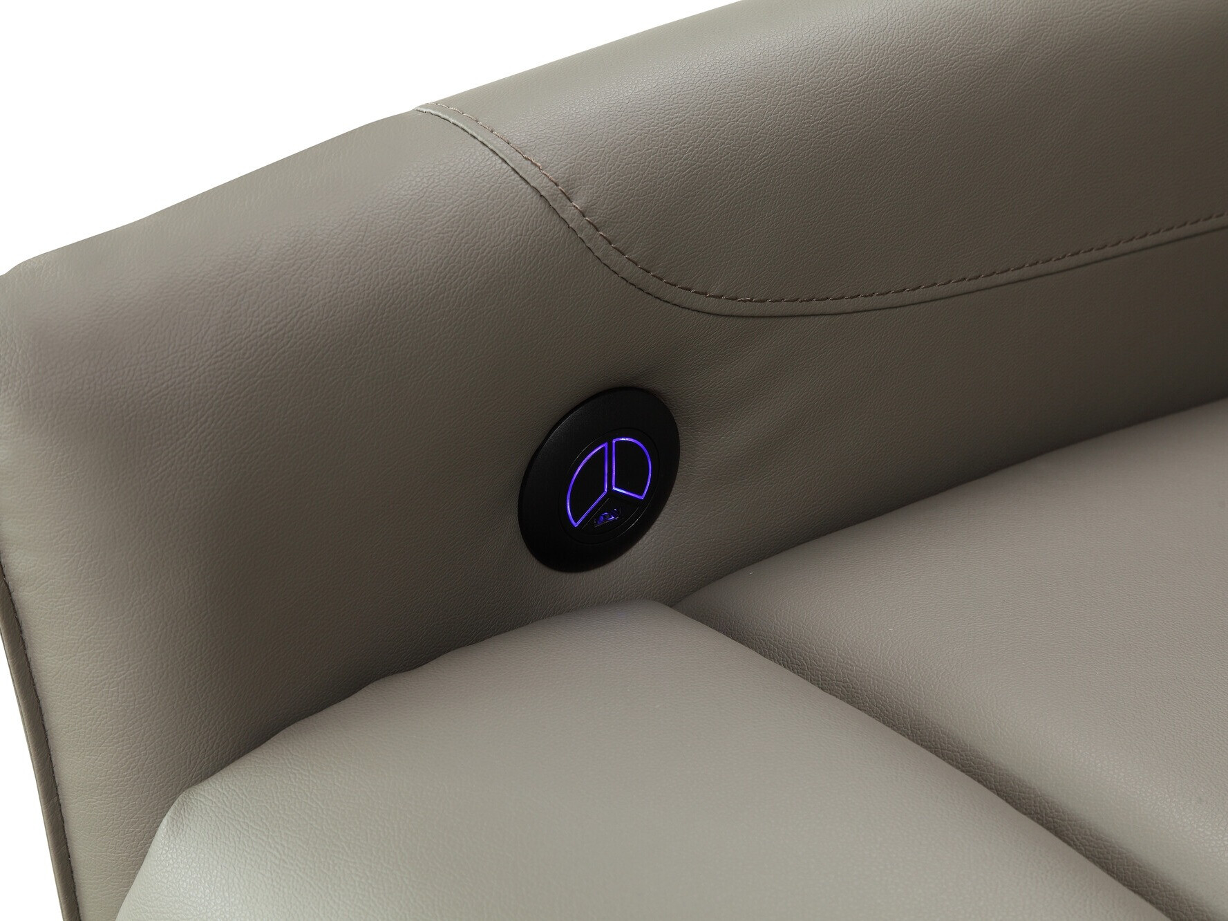 Реклайнер Denton 1338 (Сив)