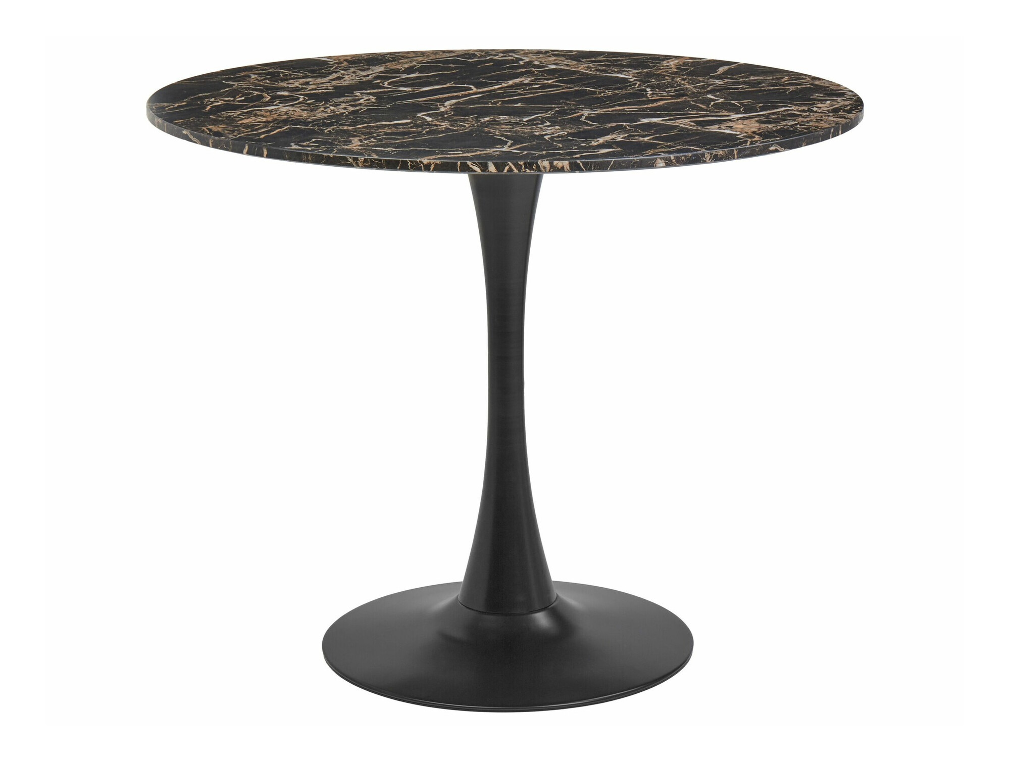 Маса Berwyn 2174 (Черен + Златно + Черен мрамор)