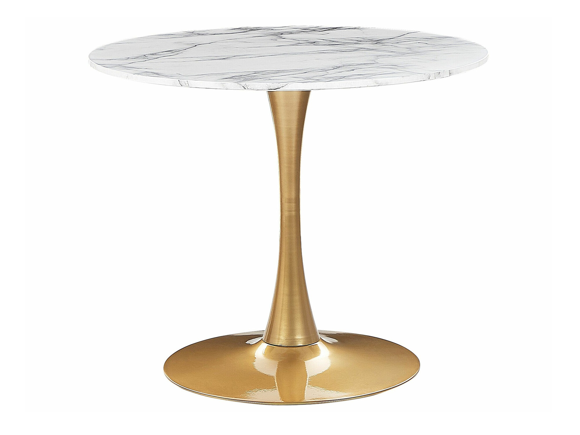 Маса Berwyn 2174 (Златно + Бял мрамор)