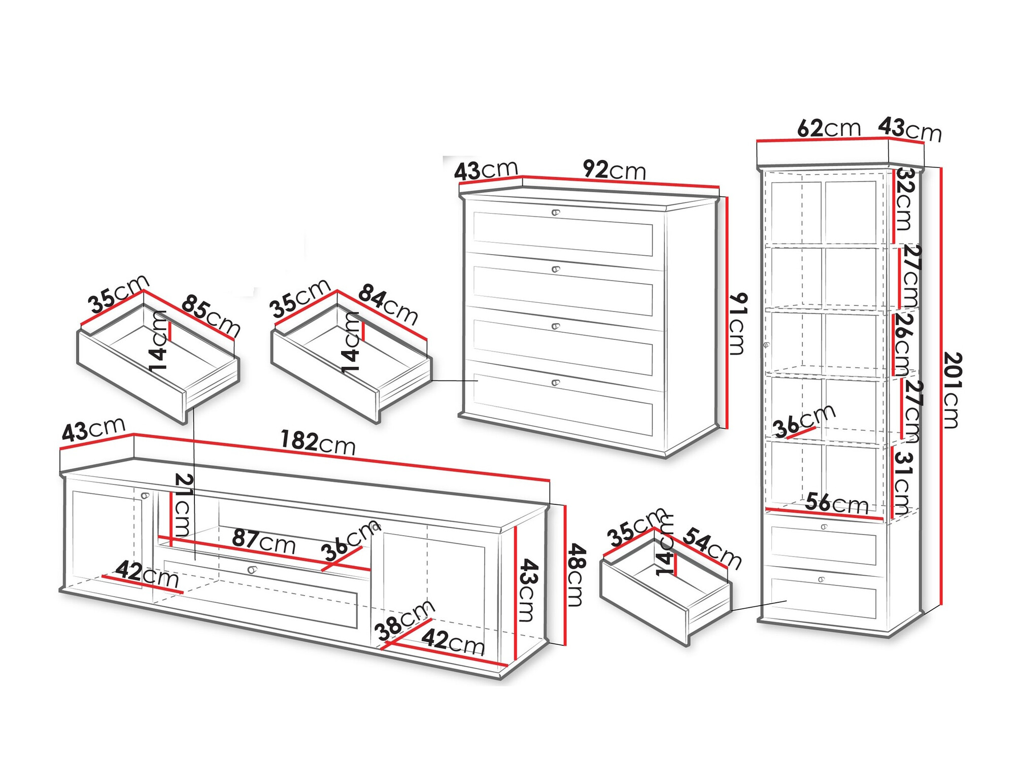 Комплект за хол Comfivo Custos