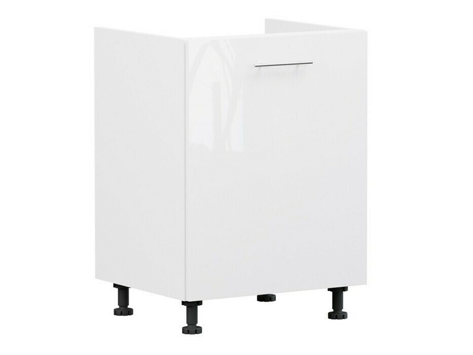 Модулен шкаф за мивка с врати Tiffa White 134
