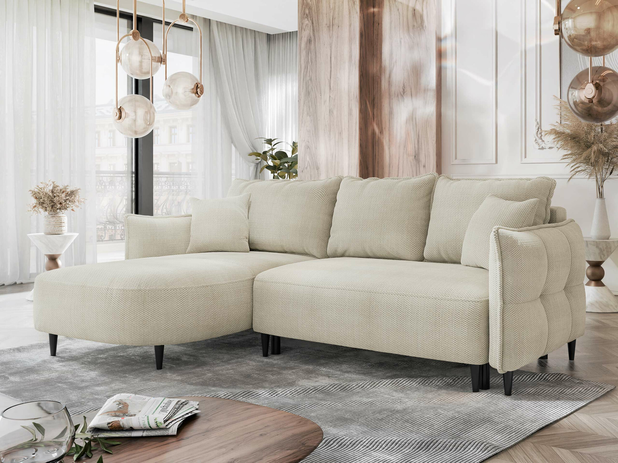 Ъглов диван TrendyNest Ocelis (Onega 14)