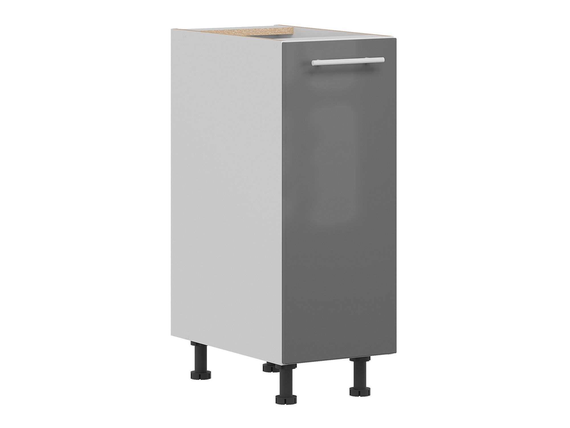 Модулен шкаф с врати Tiffa Grey 136