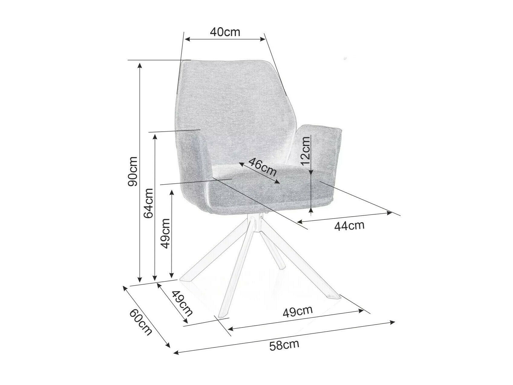 Стол Detroit 423 (Бежов)