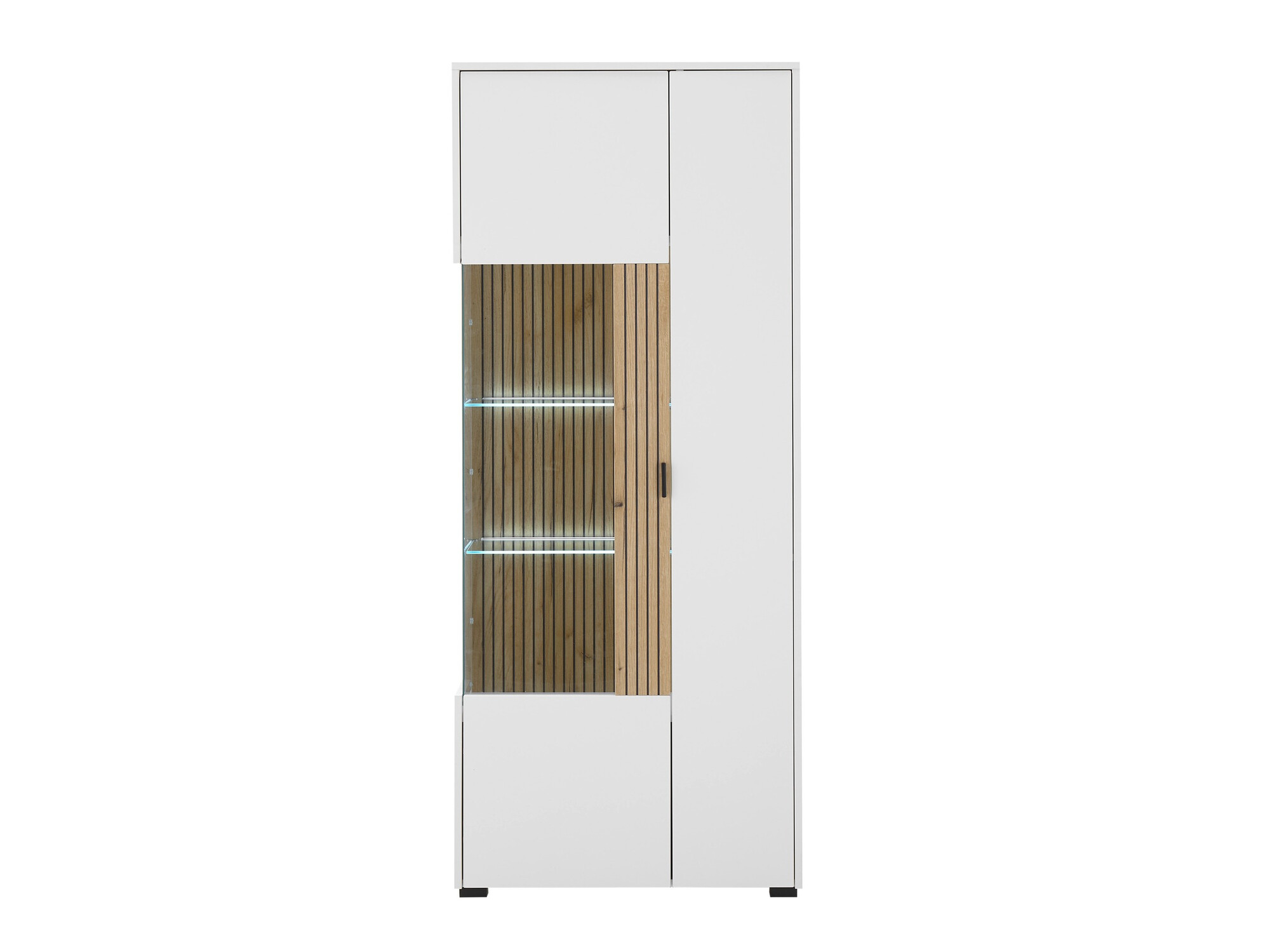 Етажерка Belmelu 103 (Бял + Дъб)